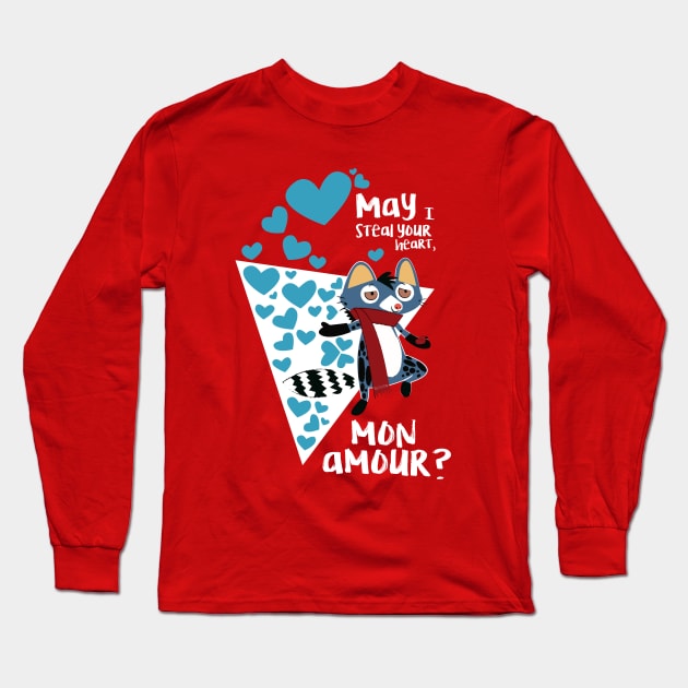 Steal your heart mon amour #1 Long Sleeve T-Shirt by belettelepink